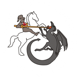 St George EIG JFC badge